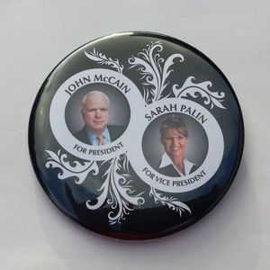 GOPtrunk.com Accessories - 2008 Campaign Pin John McCain & Sarah Palin GOPtrunk.com Accessories - 2008 Campaign Pin John McCain & Sarah Palin